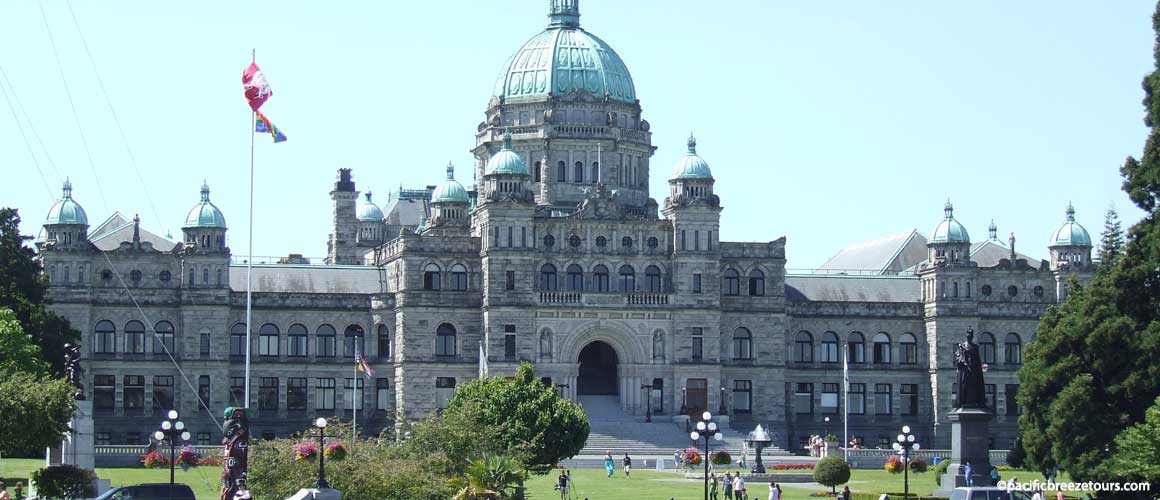 Vcitoria BC parliament Buildings tour