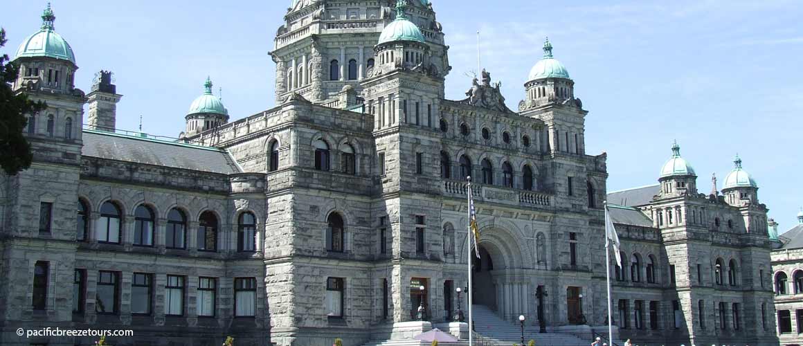 Victoria BC legistlative buidings